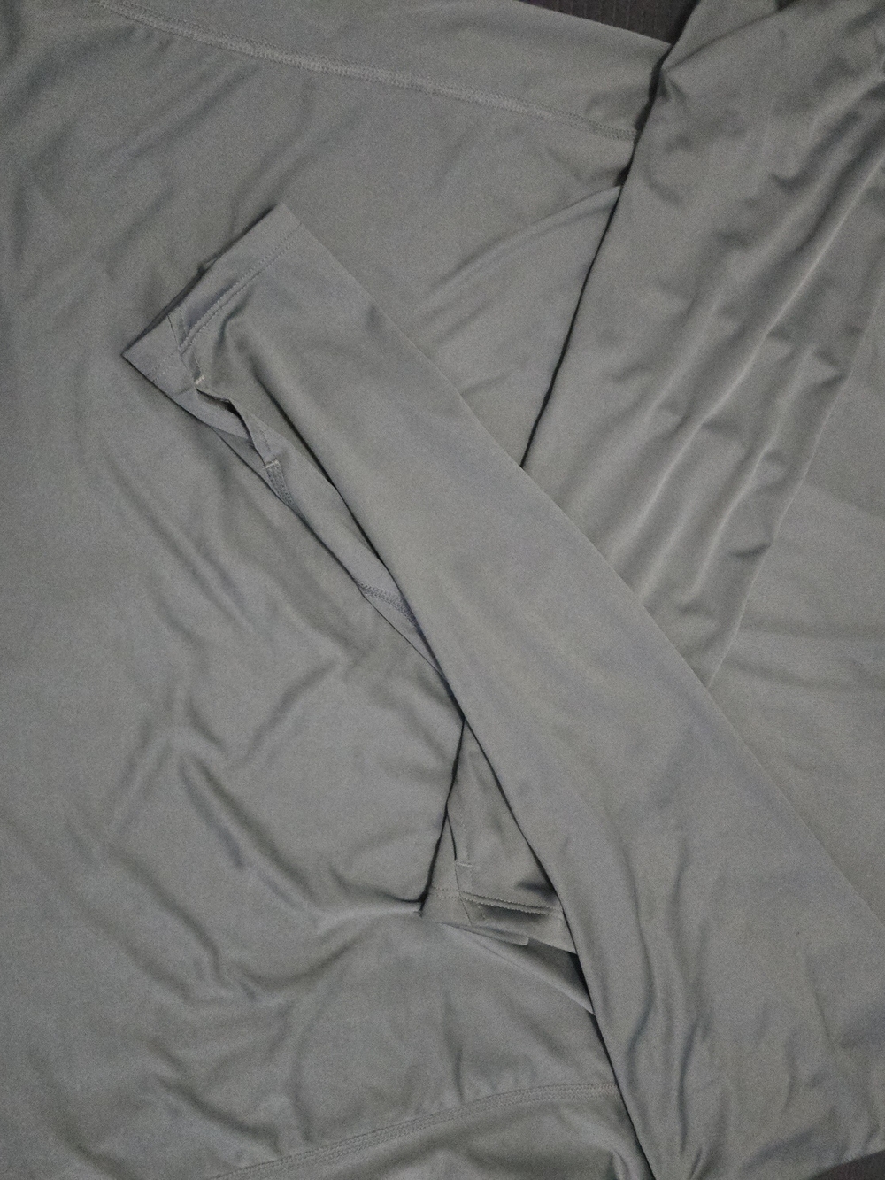 Nike Dri-FIT Long Sleeve Running Tee — Slate Blue - Picture 8 of 8